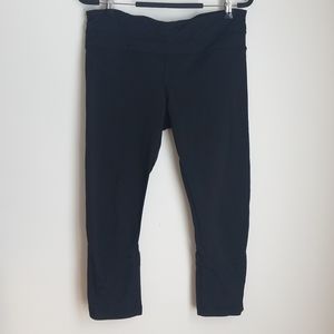 Lululemon Black Aspire Crop Leggings